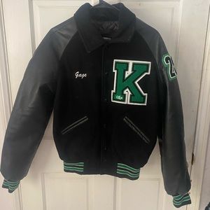 Men’s XS Varsity  jacket Tijerina Kings 2015